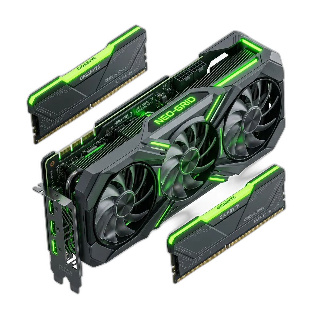 Ekran kartı GPU RAM SSD alan